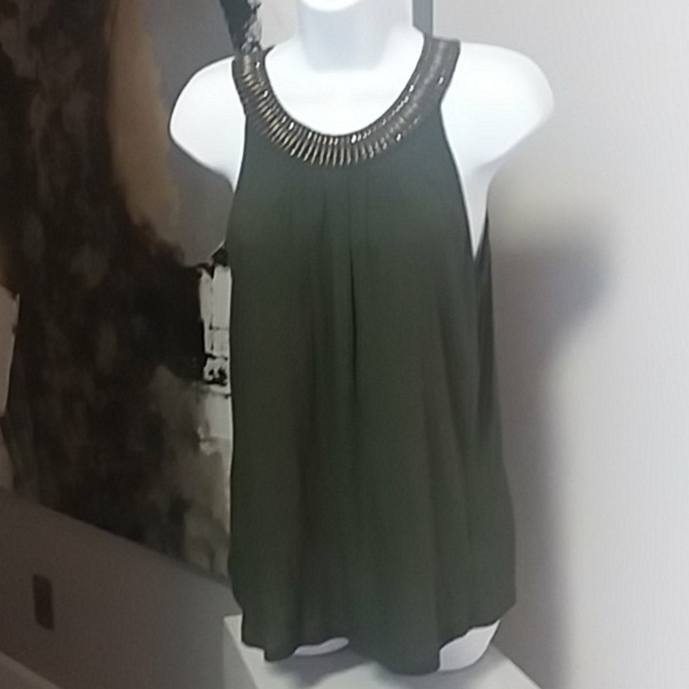 Michael Kors Collection Embellished Top Size XS